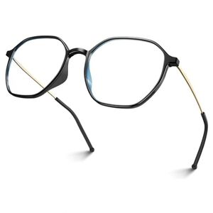 Blue Light Blocking Glasses Frame Anti Glare Eye Protection Black Eyeglasses